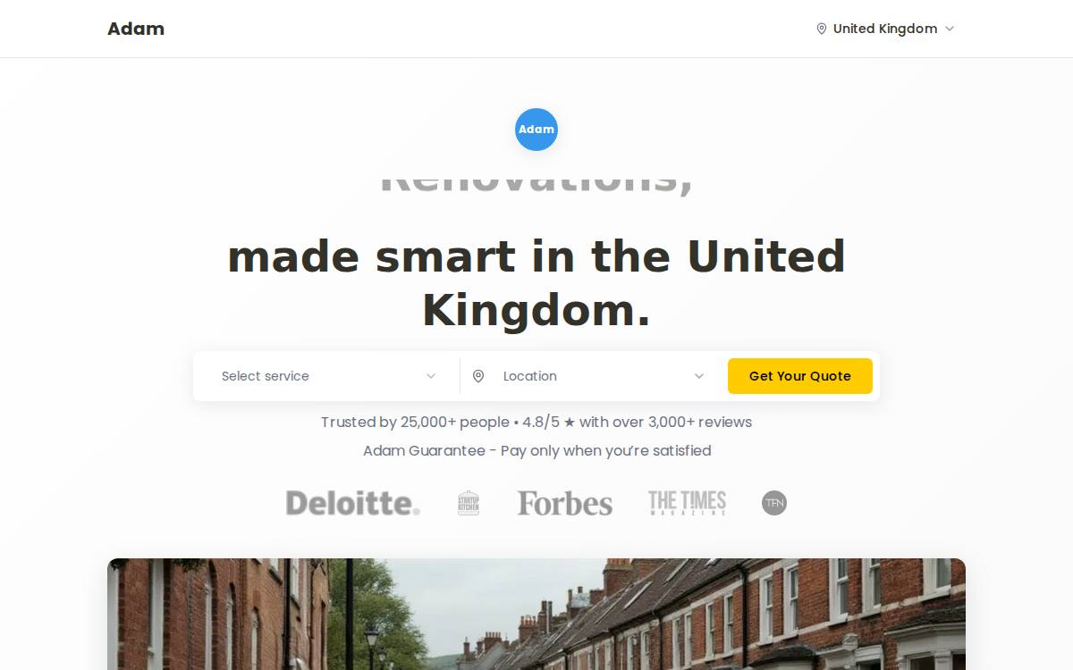 Painteradam website preview
