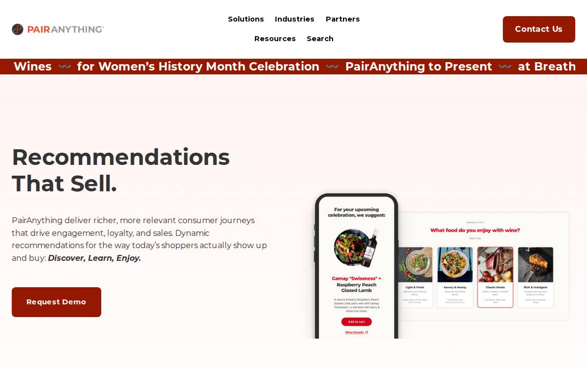 PairAnything website preview