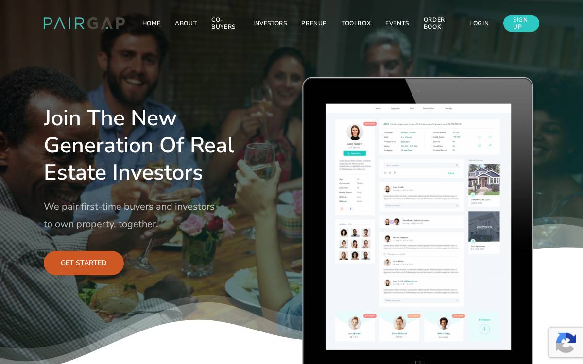 Pairgap website preview