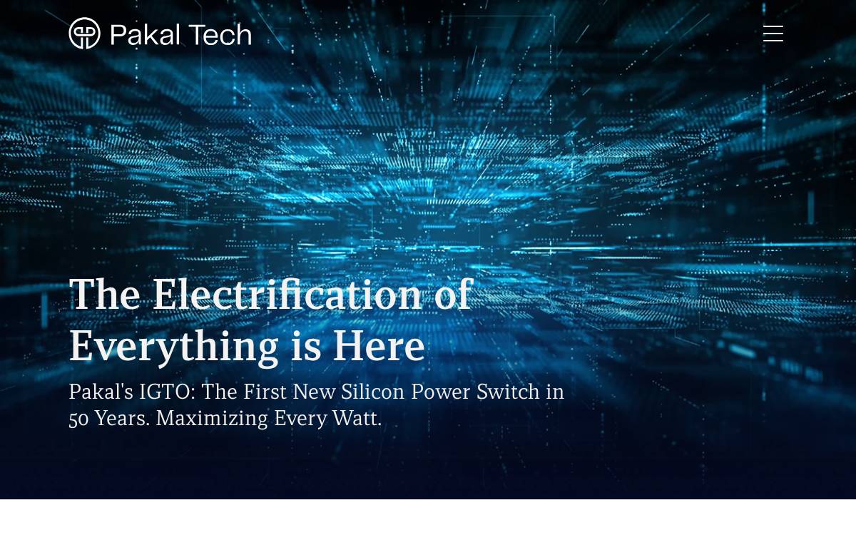 Pakal Tech website preview