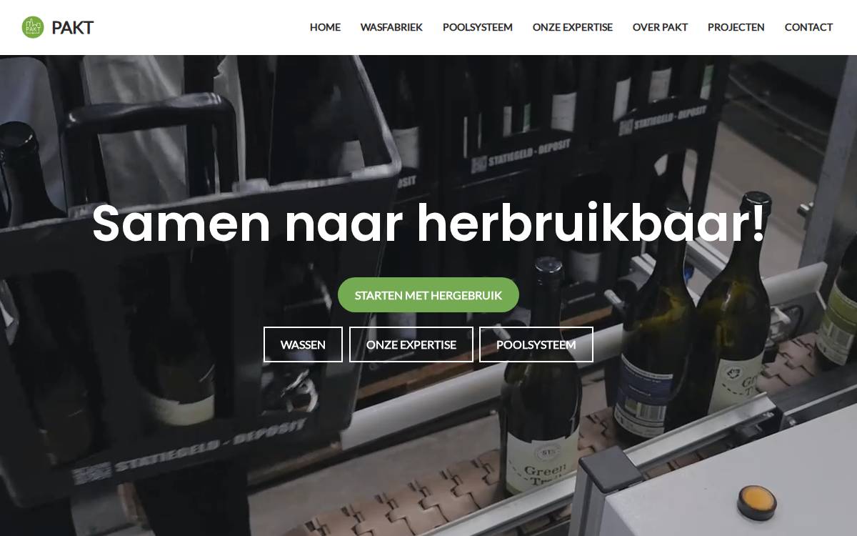Paktpackaging website preview