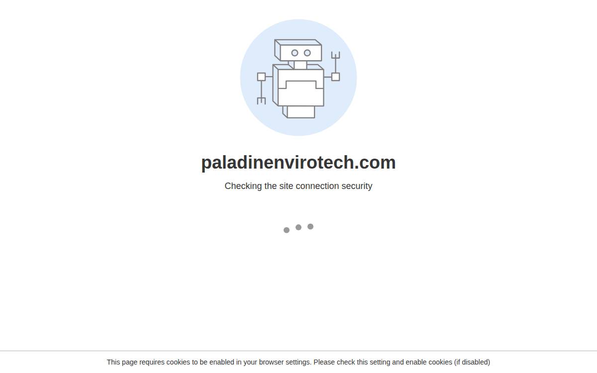 Paladin EnviroTech website preview