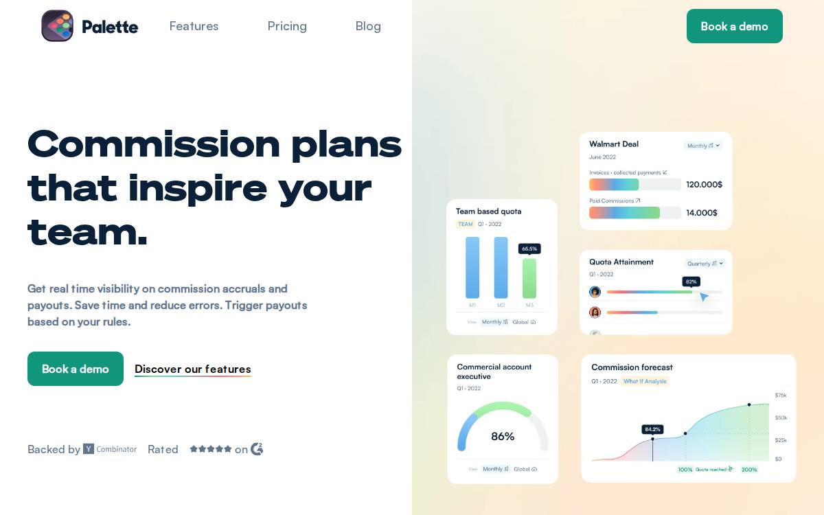 PaletteHQ website preview