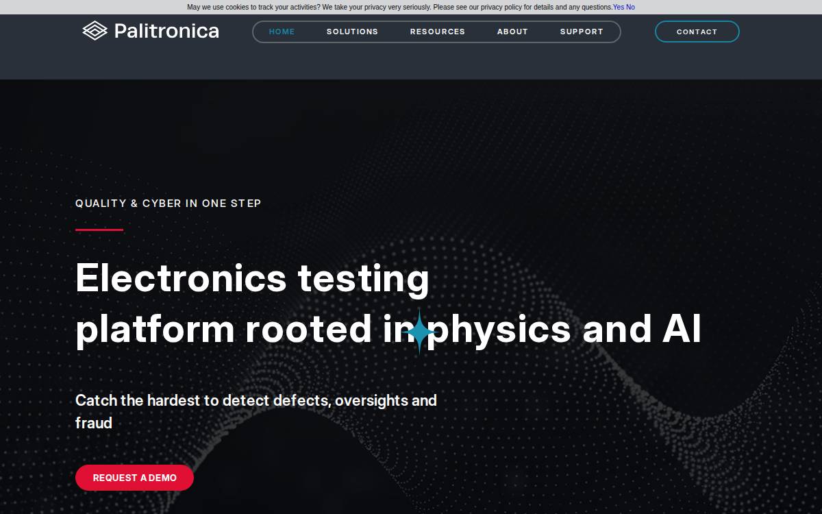 Palitronica Inc website preview