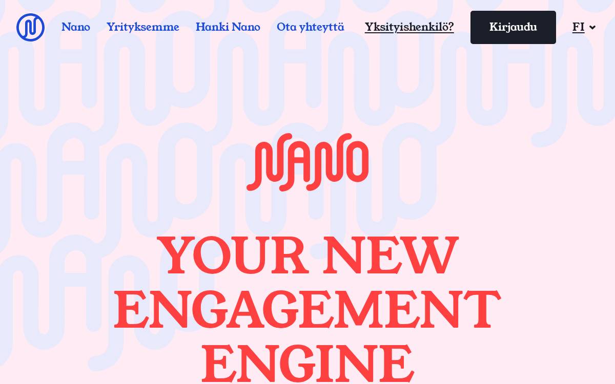 Paljon website preview