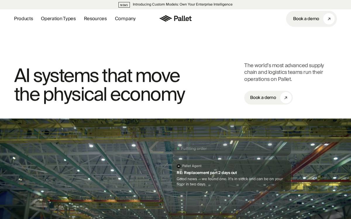 Pallet Creator Tools website preview