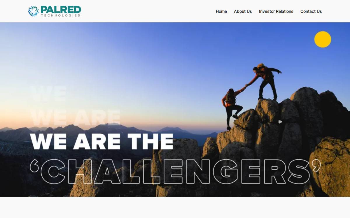 Palred website preview