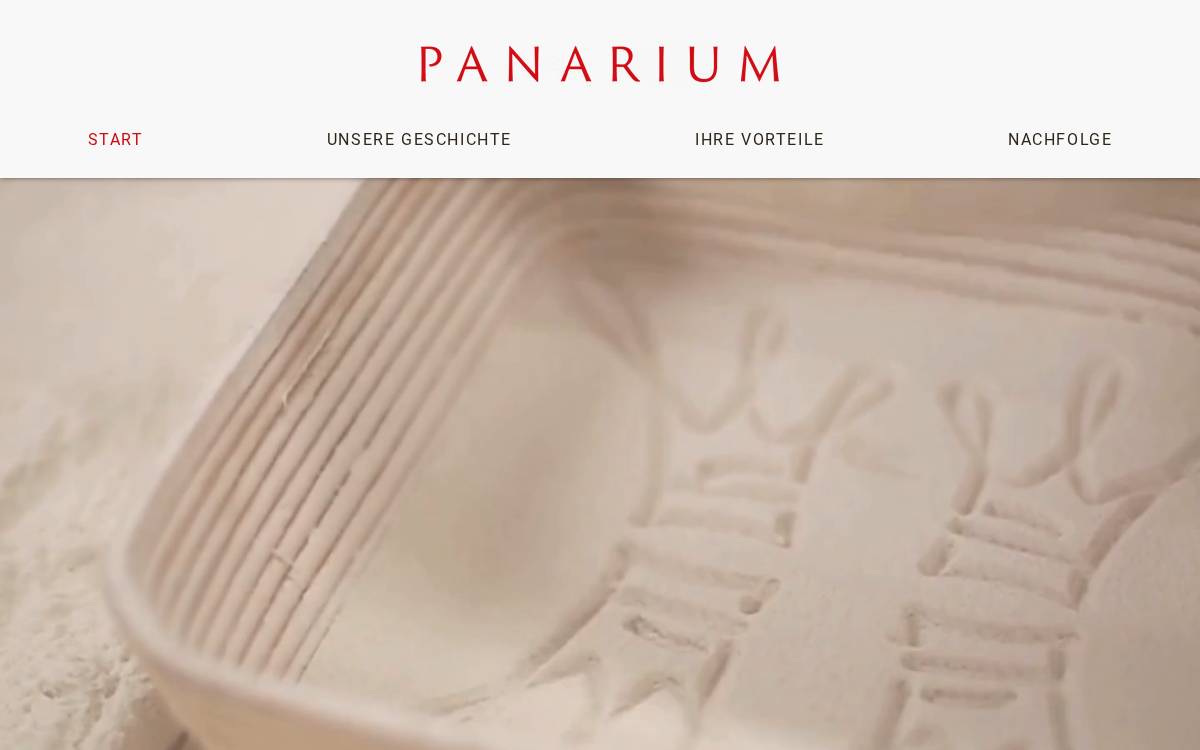 Panarium website preview