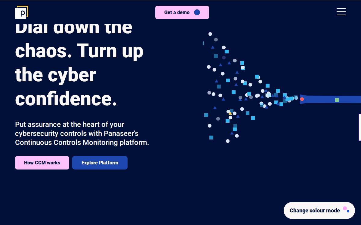 Panaseer website preview