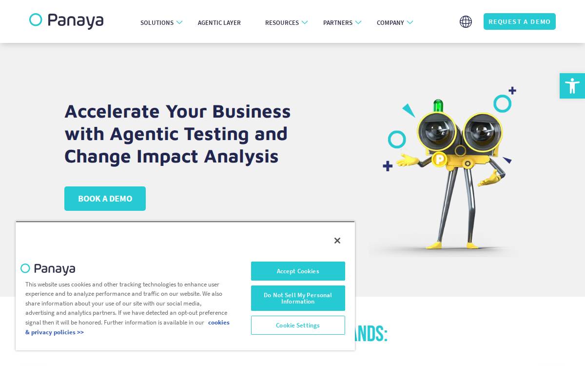 Panaya website preview