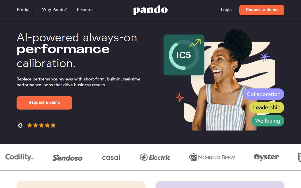 Pandohr website preview