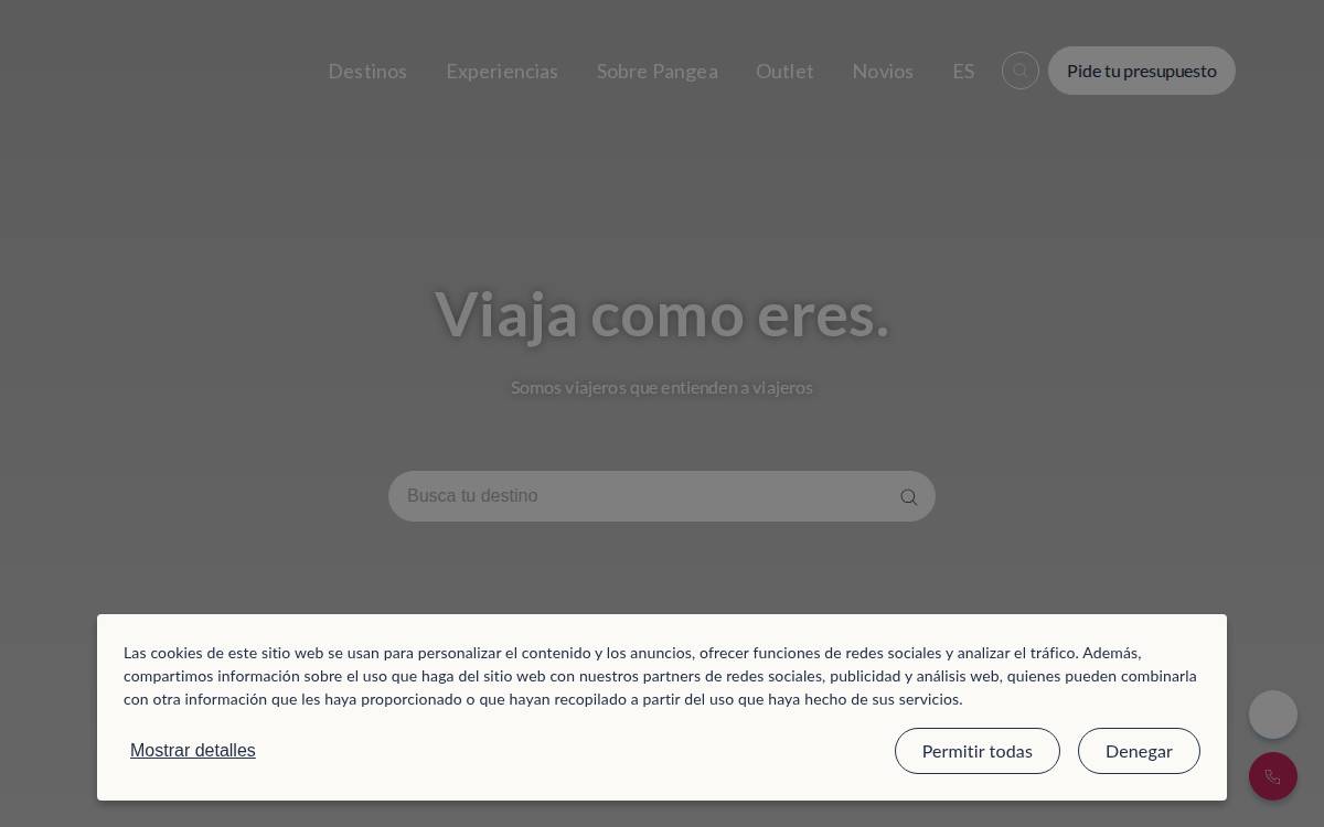 Pangea website preview