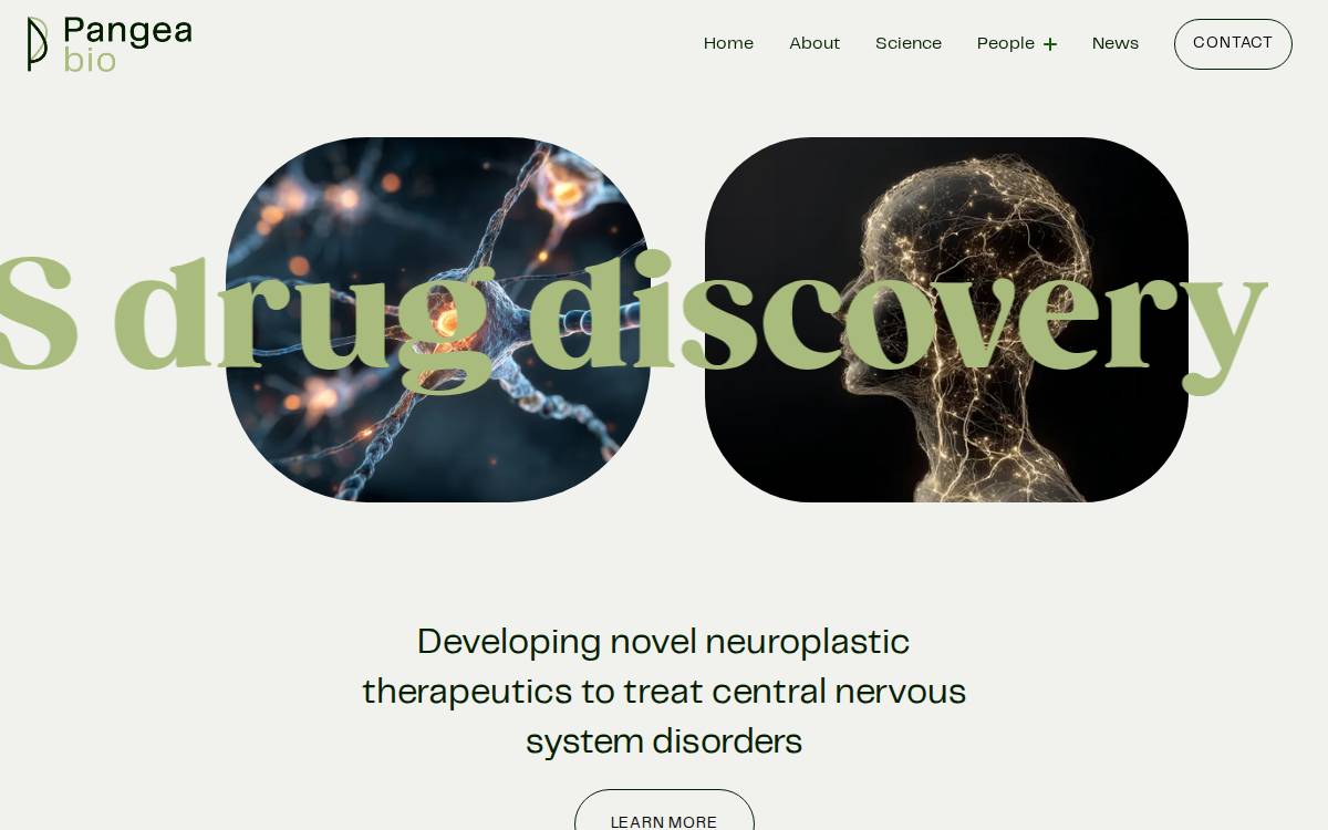 Pangea Bio website preview