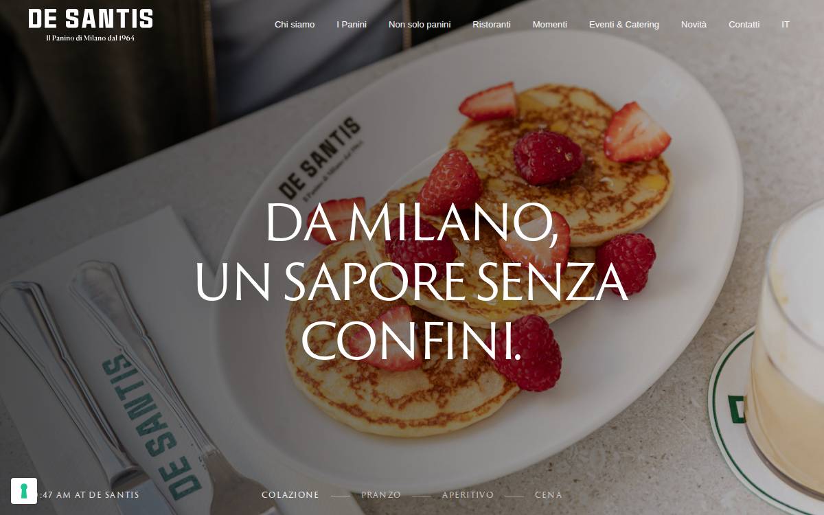 Paninidesantis website preview