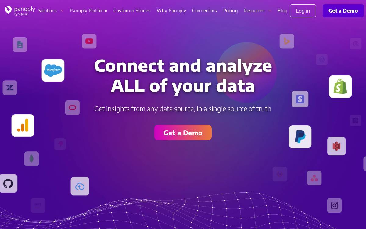 Panoply website preview