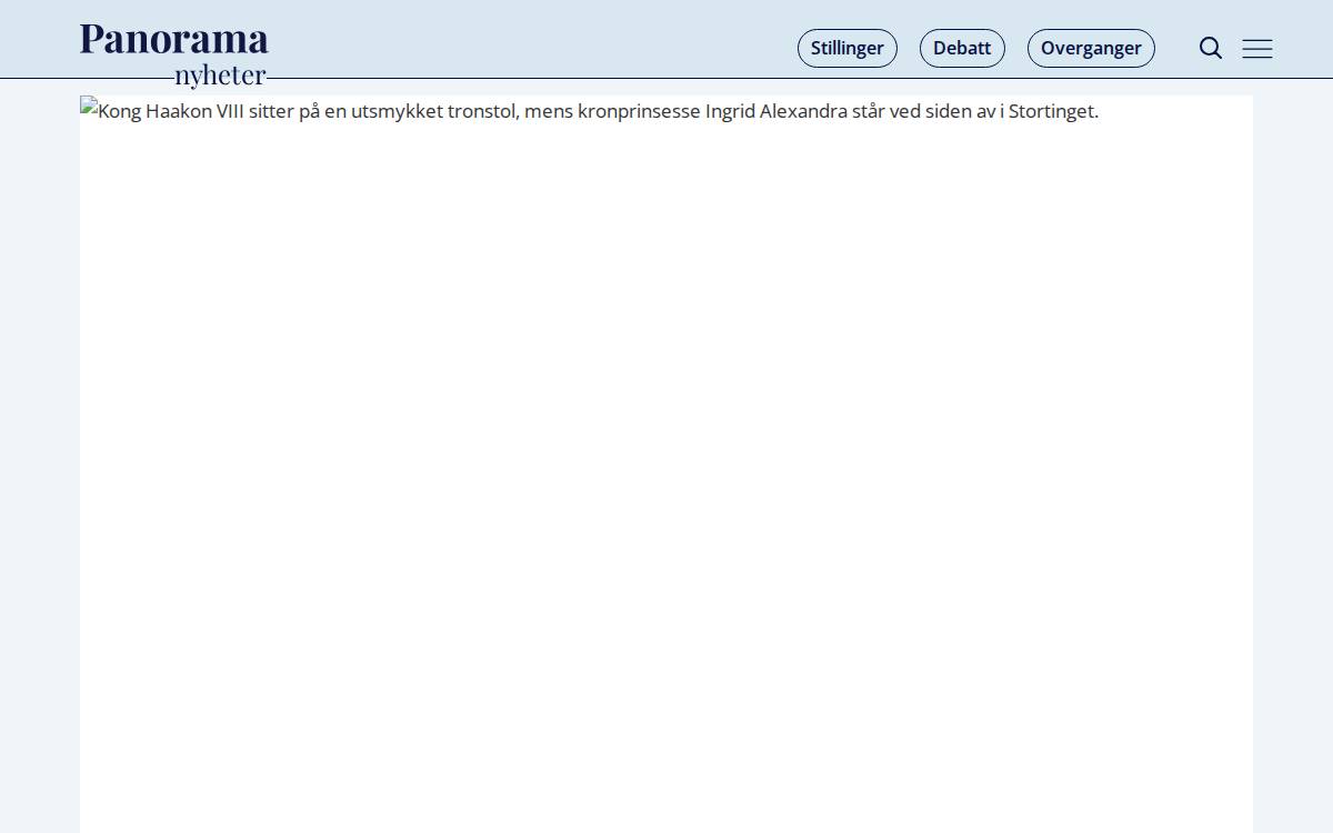 Panoramanyheter website preview