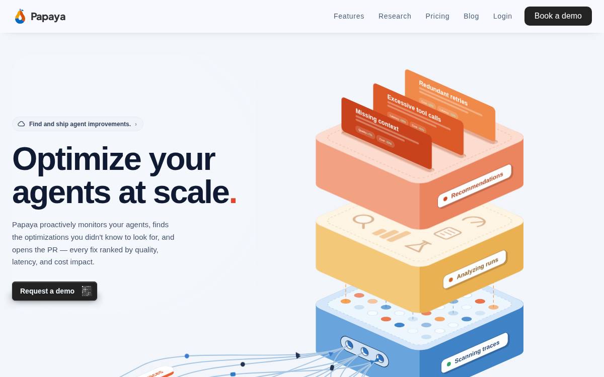 Papaya website preview