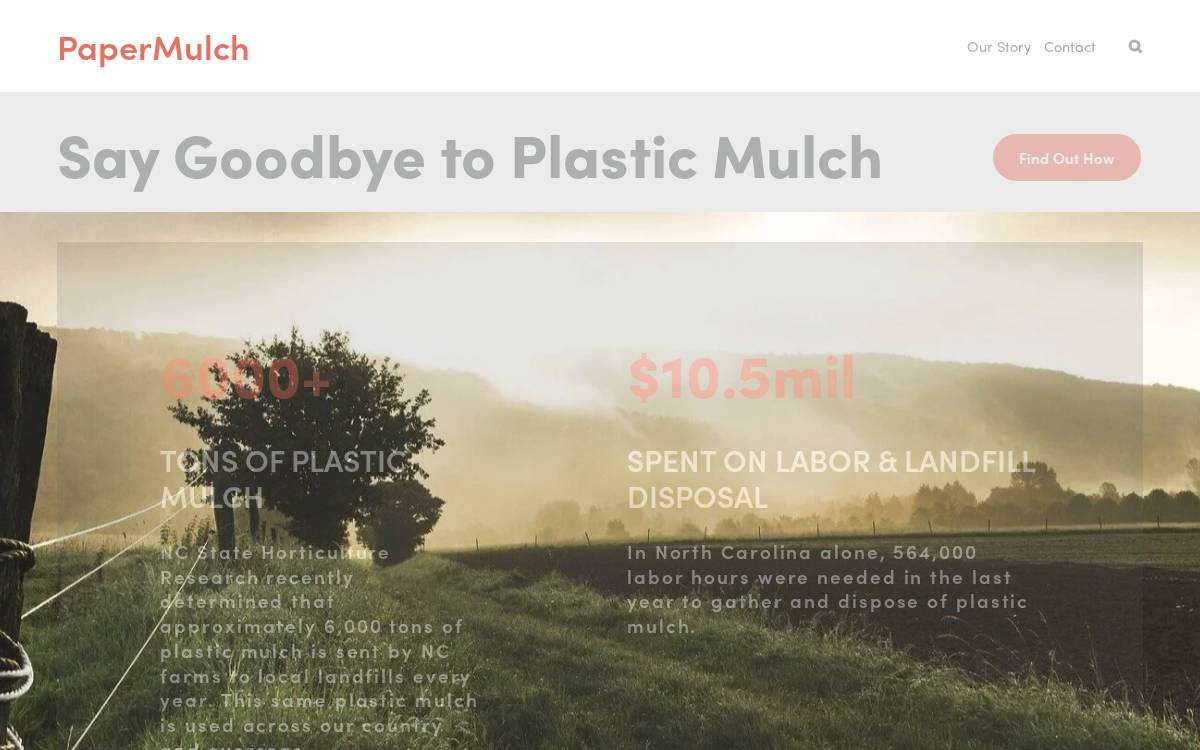 Papermulch website preview