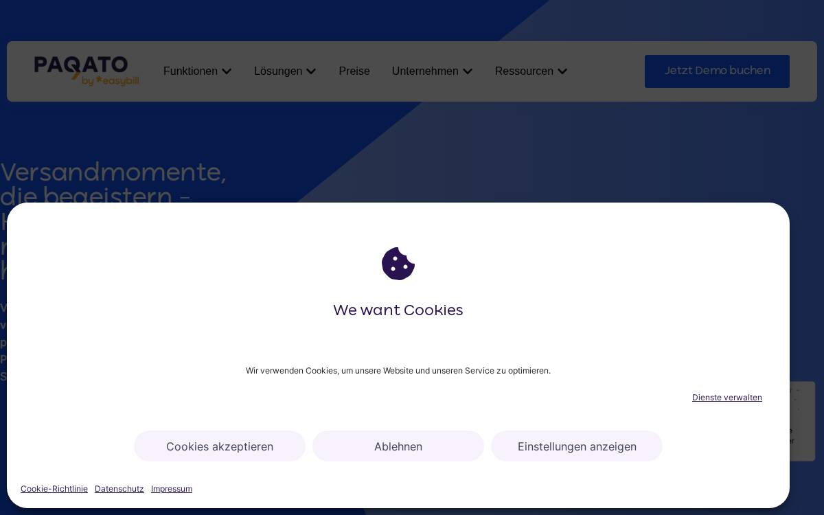 PAQATO website preview