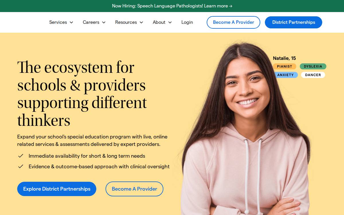 Parallel Learning website preview