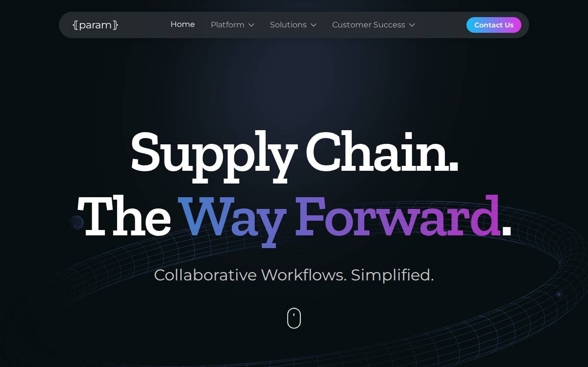 Param website preview