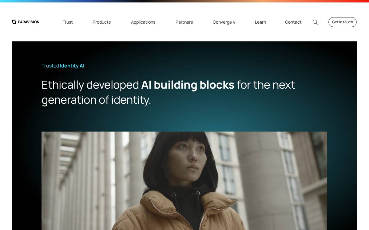 Paravision website preview
