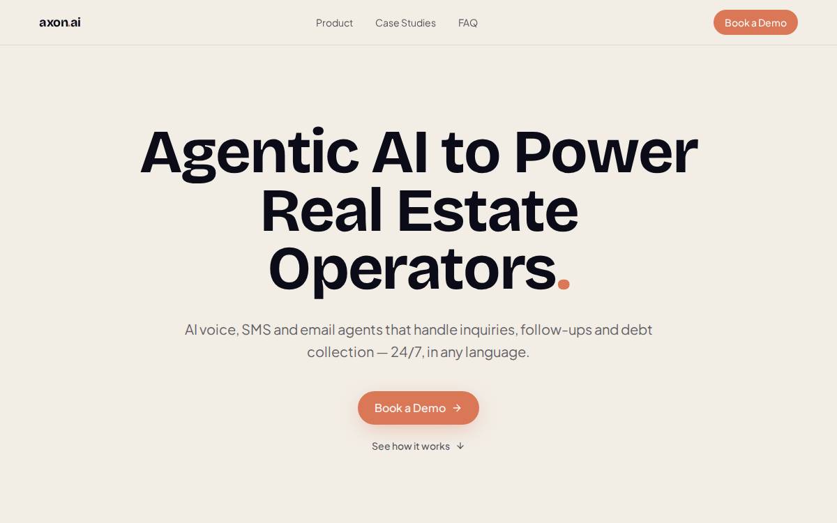 Parcel AI website preview
