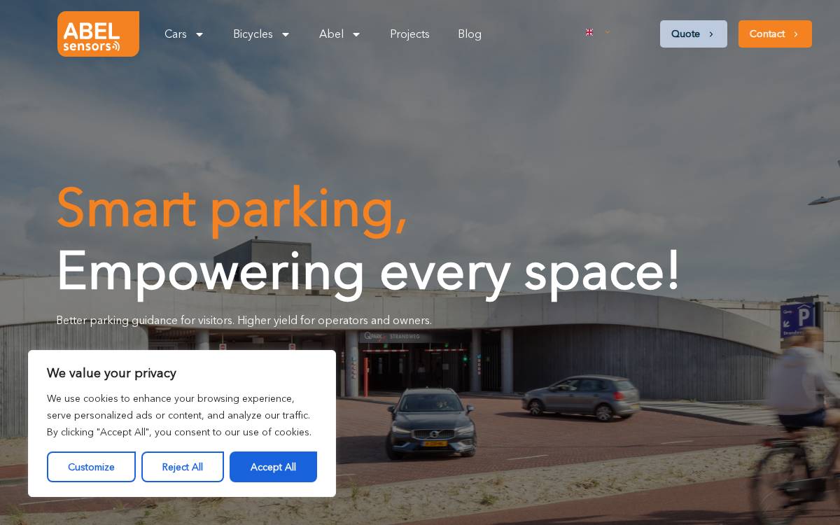Parkeagle website preview