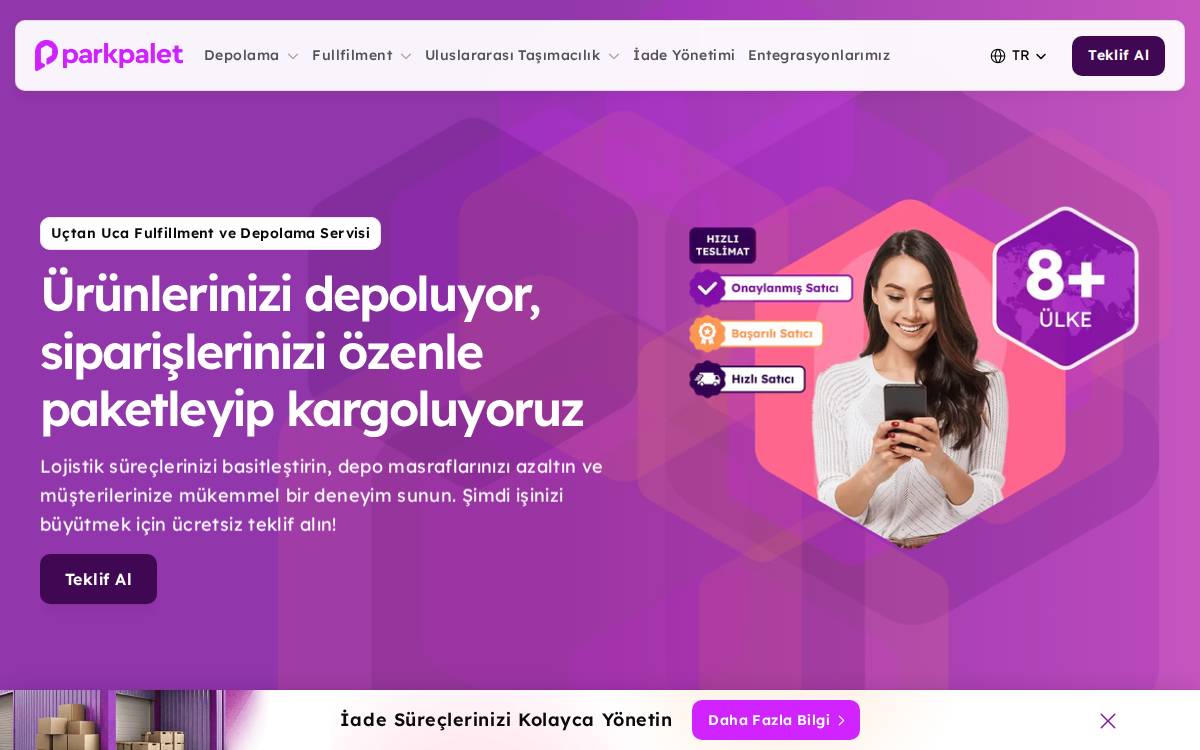 ParkPalet website preview