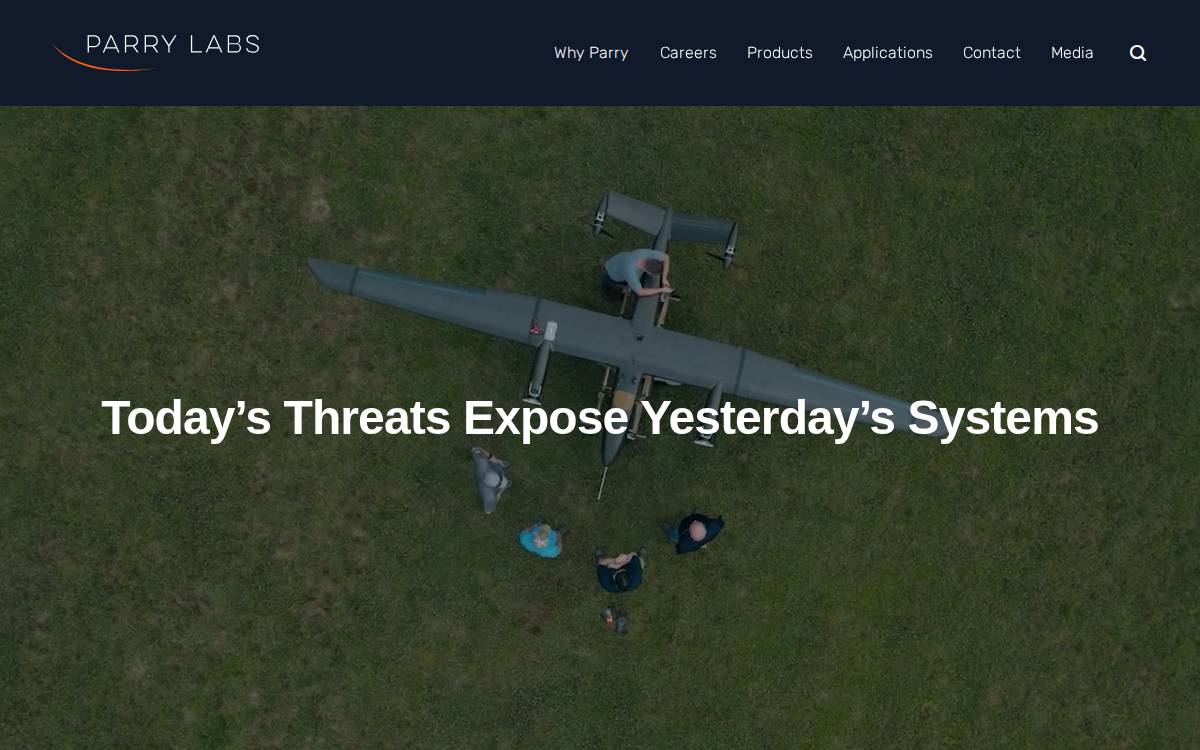 Parry Labs Holdings, LLC website preview