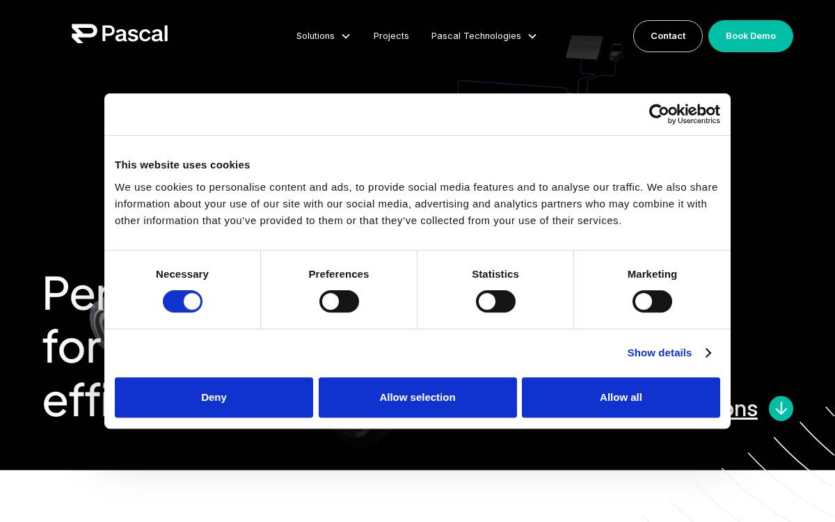Pascaltech website preview