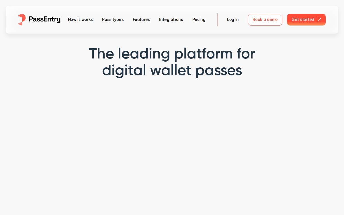 Passentry website preview