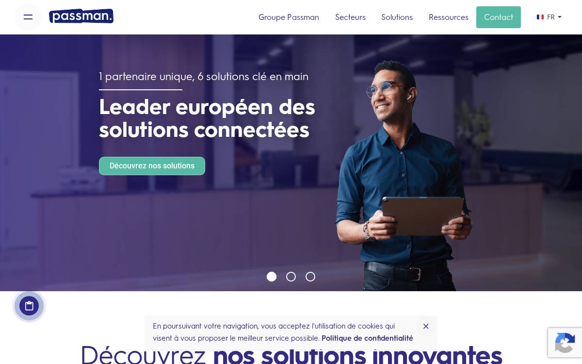 Passman website preview