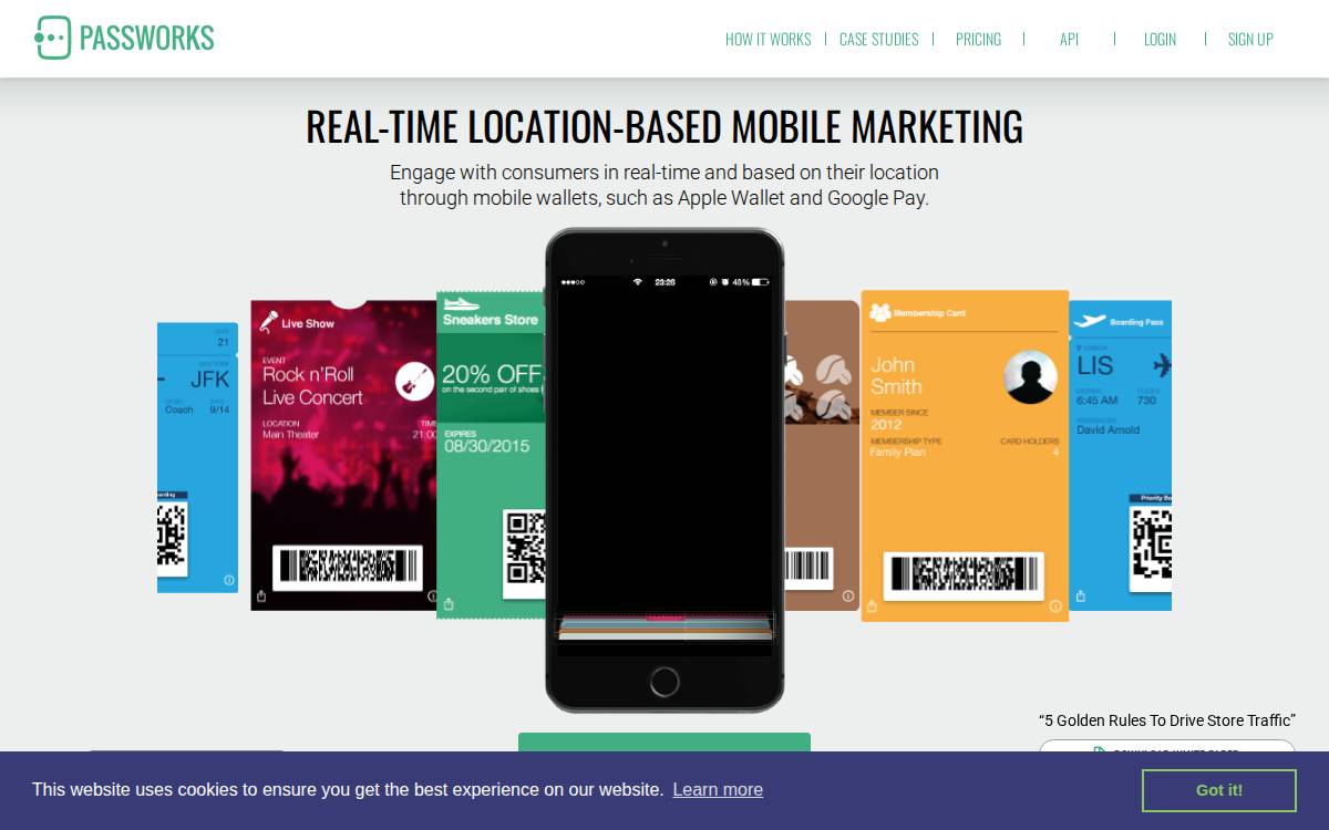 Passworks website preview
