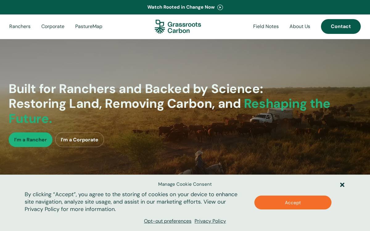 PastureMap website preview