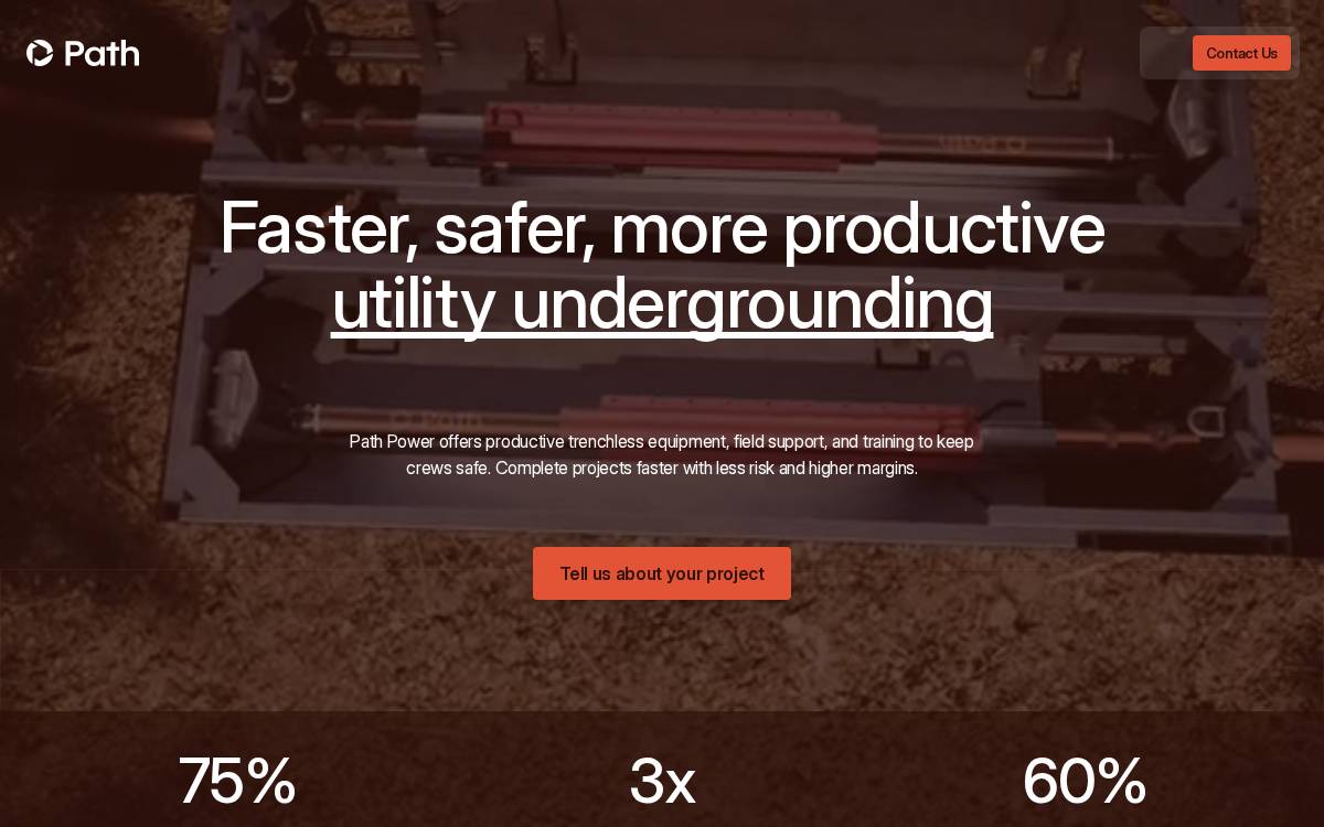 Path Power website preview