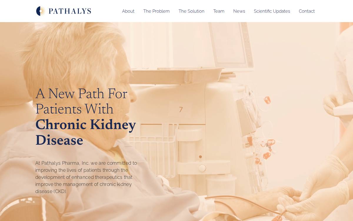 Pathalys website preview
