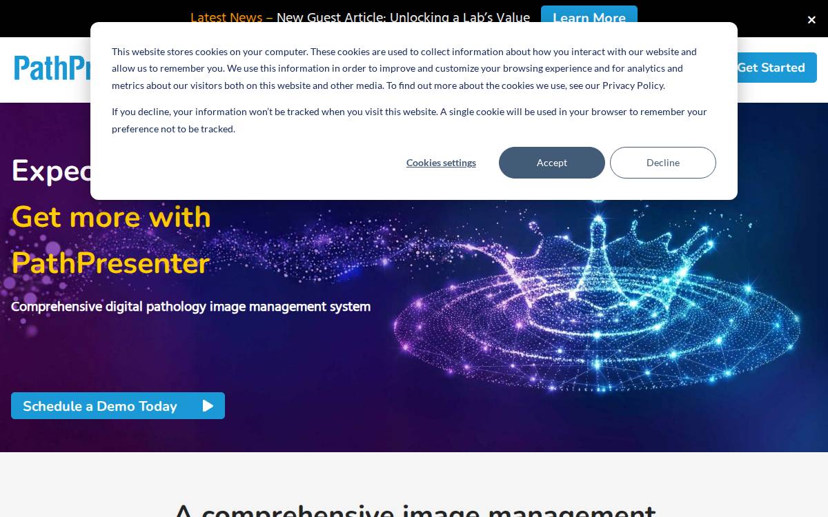 PathPresenter website preview