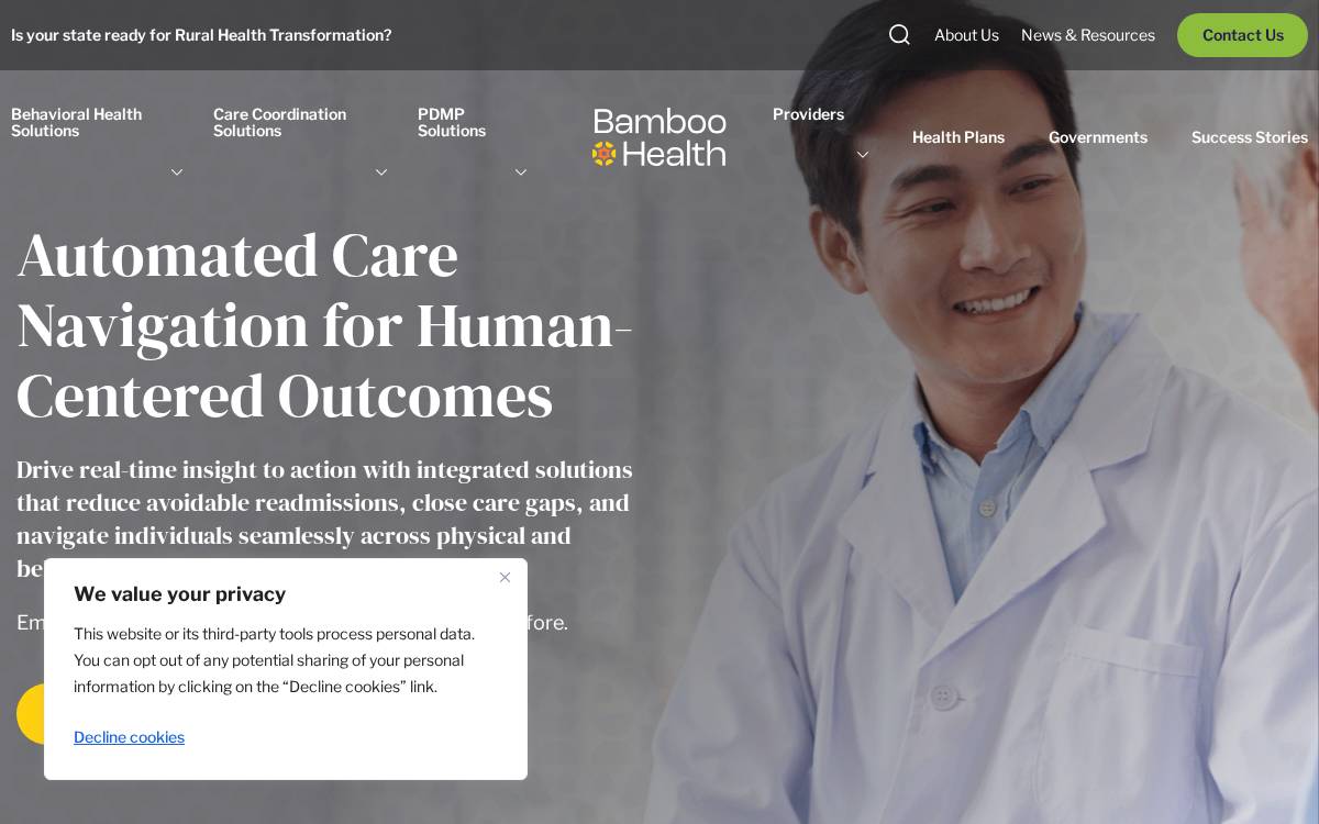 PatientPing website preview