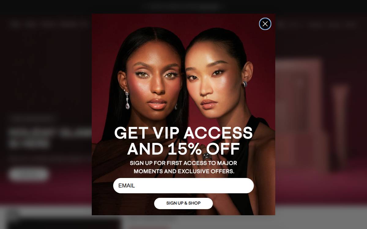 Patrick Ta Beauty website preview