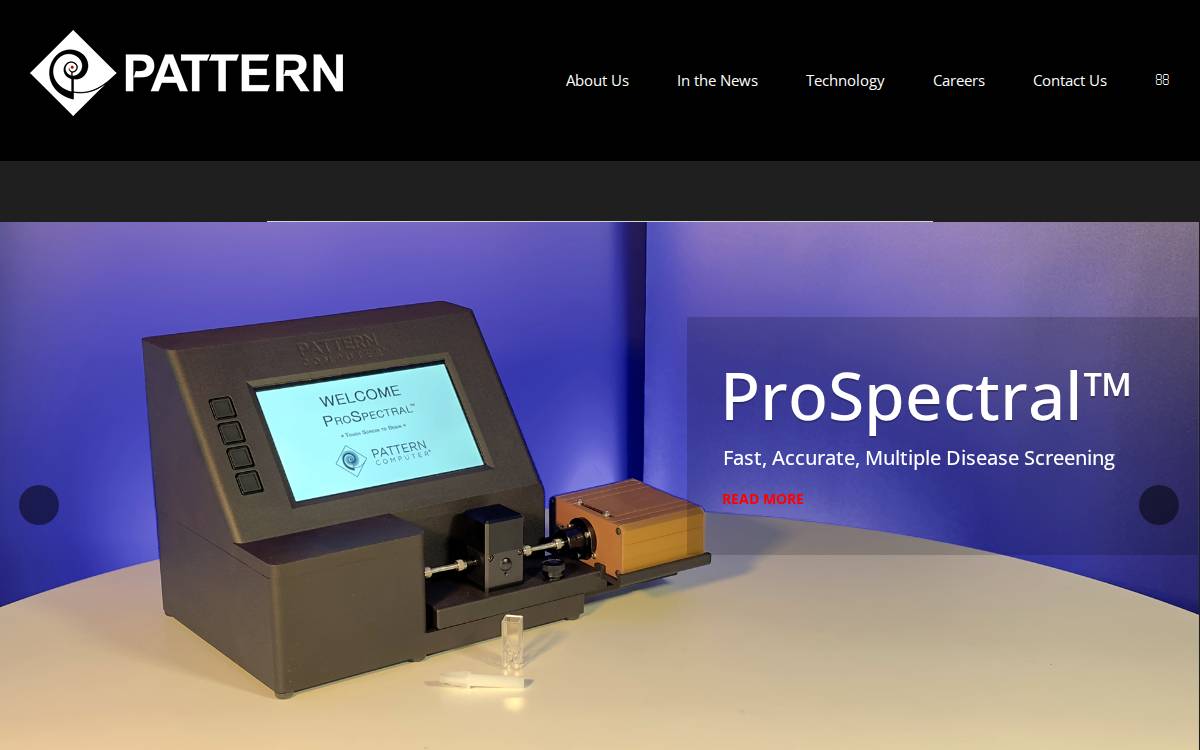 Pattern Computer website preview