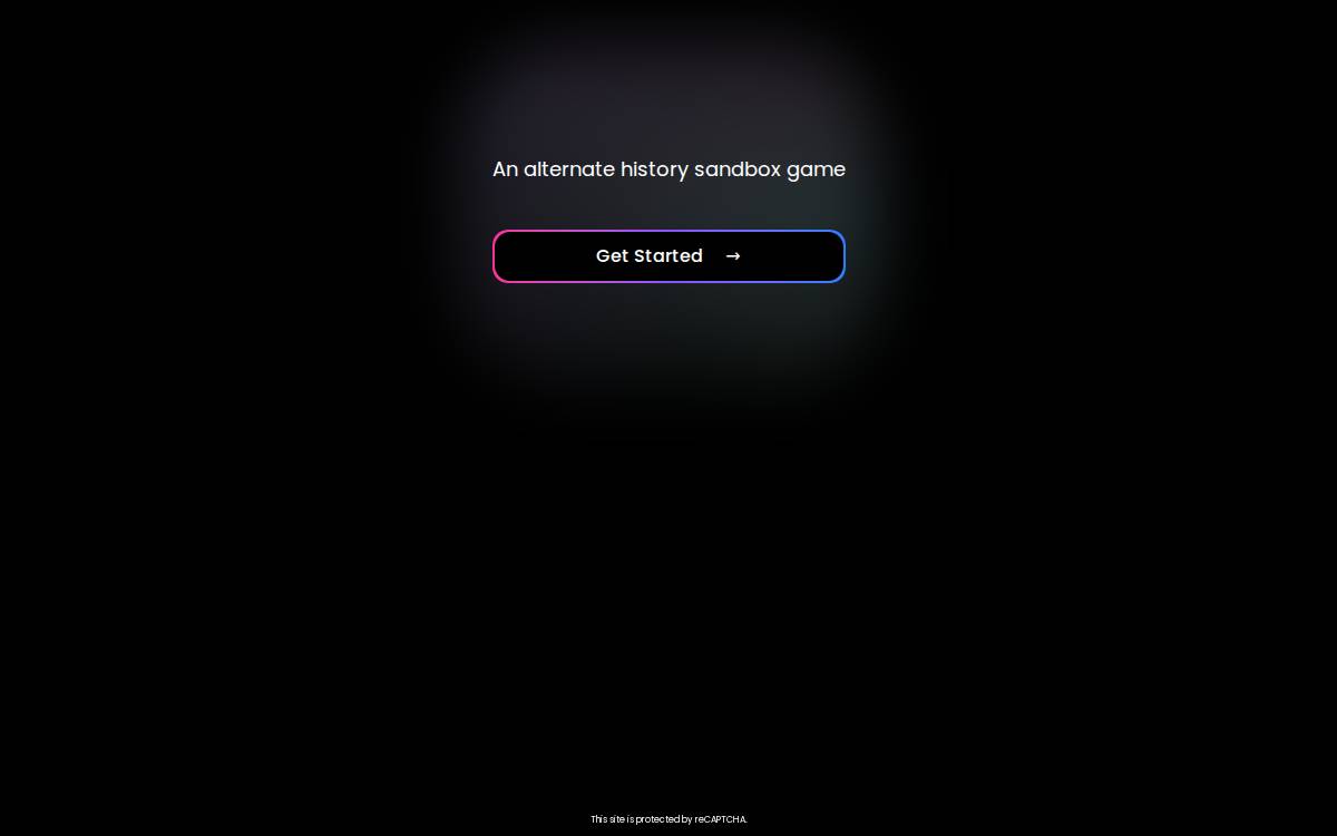 Pax Historia website preview
