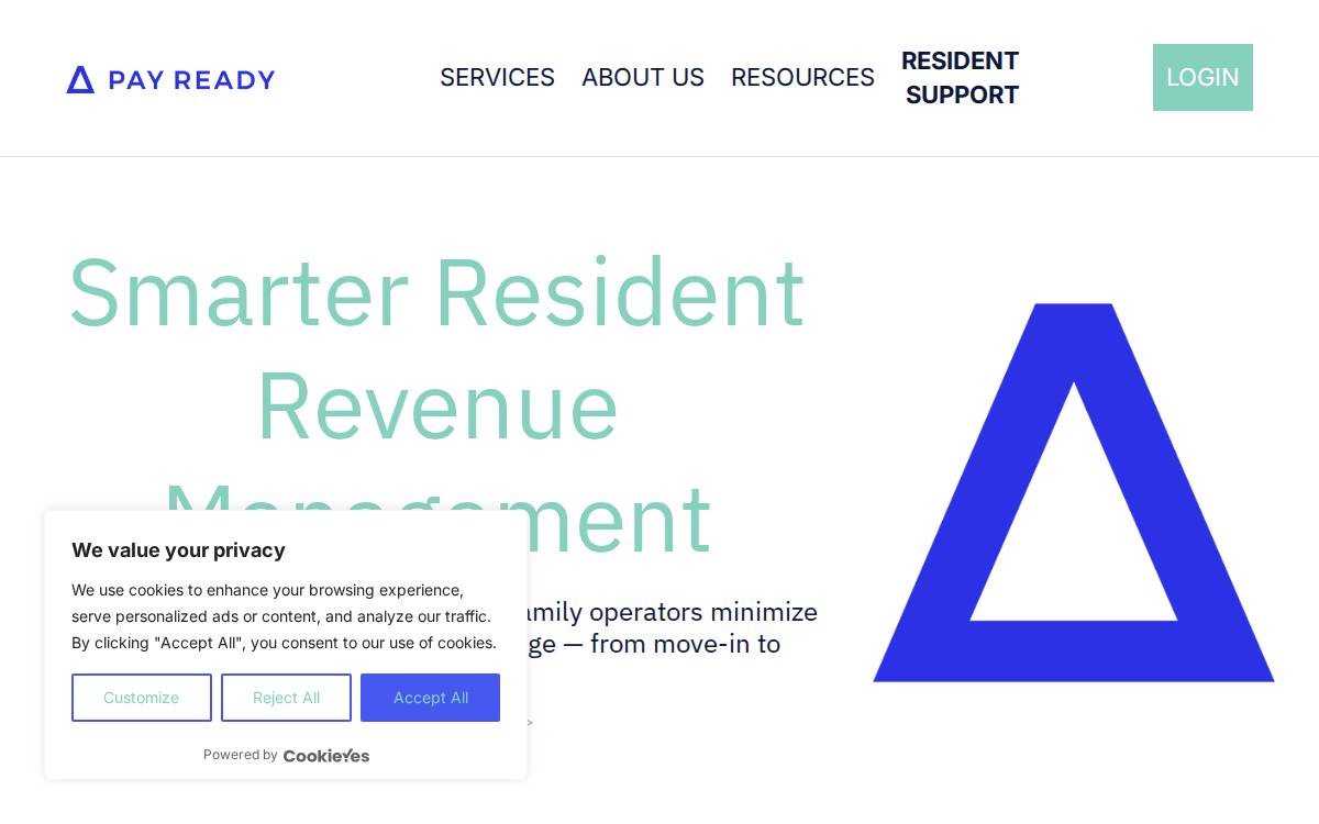 Pay Ready website preview