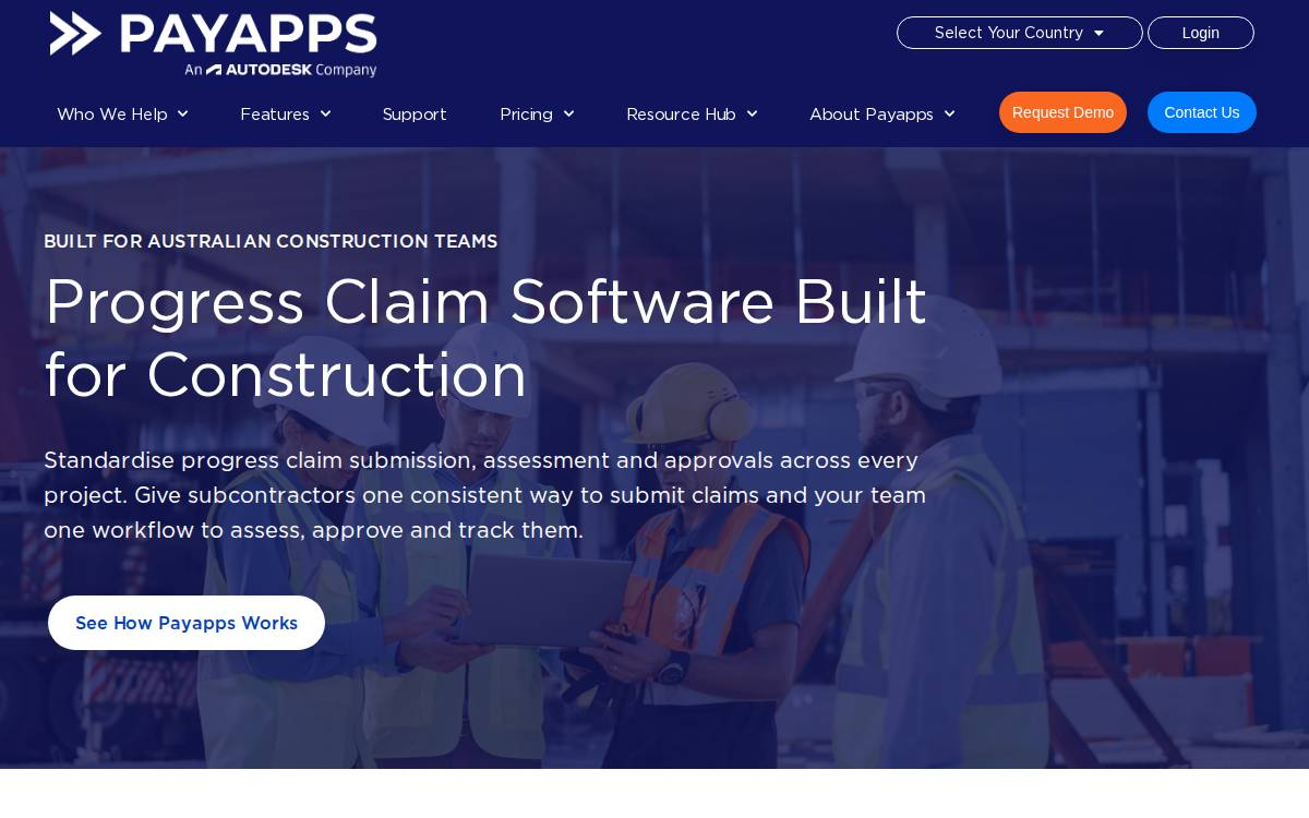 Payapps website preview