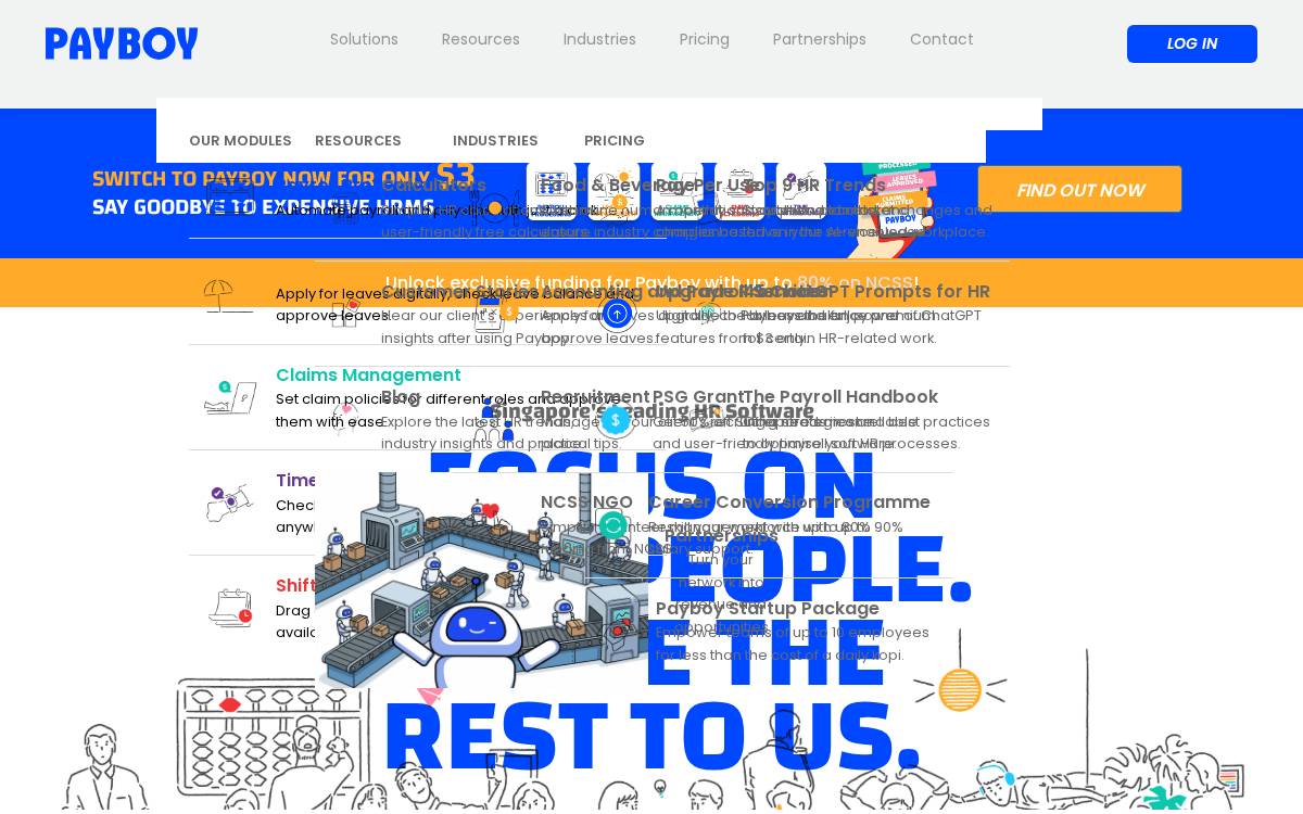 Payboy website preview