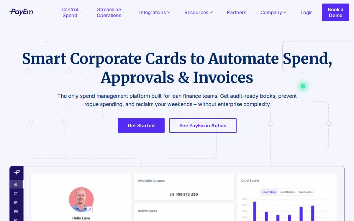 PayEm website preview