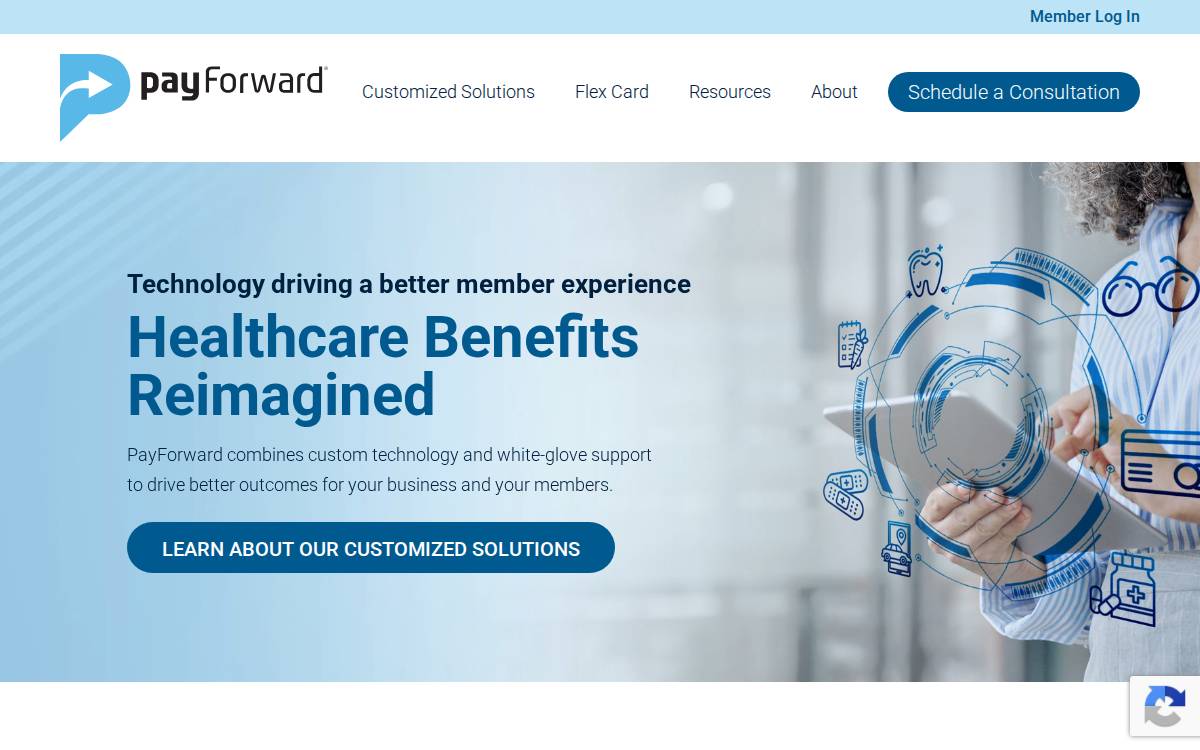PayForward website preview