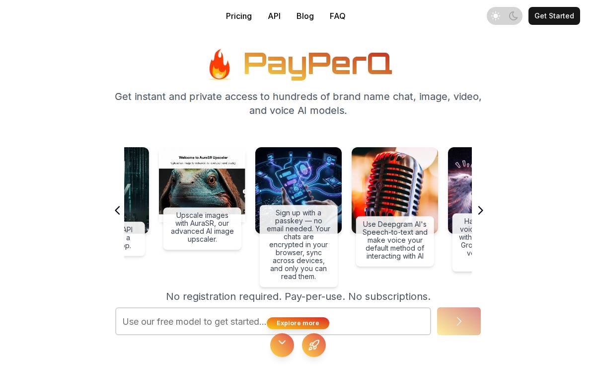 PayPerQ website preview