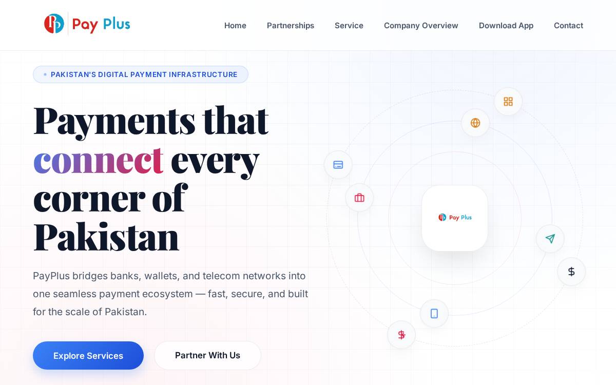 Payplus website preview