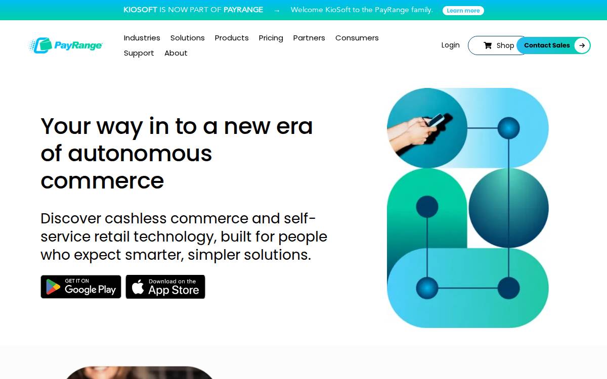 PayRange website preview